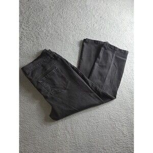 Style & Co Denim Jeans Womens 14 Short Charcoal Bootcut Tummy Control Stretch